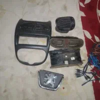 قاب بخاری کولر ۲۰۶ و چراغ عقب