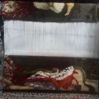 تابلوفرش دست باف مهرخواهری|تابلو فرش|اردبیل, |دیوار