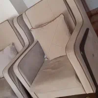 مبل کرم روشن با قیمت عالی|مبلمان خانگی و میز عسلی|قائم‌شهر, |دیوار