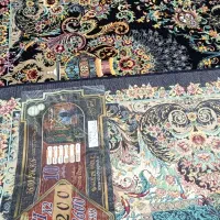 فروش ۲ تخته فرش ( ۹ متری. هزار دویست شانه) نو نو|فرش|قروه, |دیوار