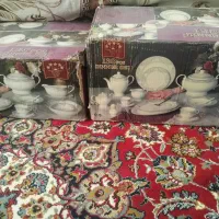 سرویس ظرف چینی ۱۲ نفره شیک|ظروف سرو و پذیرایی|لار, |دیوار