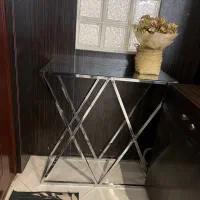 میز کنسول شیشه ای|بوفه، ویترین، کنسول|بجنورد, |دیوار