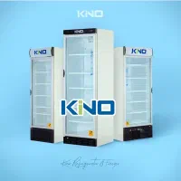 برند یخچال فریزر کینو KINO استیکر بستنی