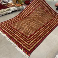 فرش دستباف (بساک)چقدر زیبا و دلنواز تمام کرک|فرش|مشکین‌دشت, |دیوار