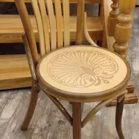 میز و صندلی لهستانی چوب گردو|صندلی و نیمکت|تبریز, |دیوار