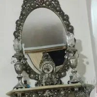 آینه شمعدان جنس آلیاژی