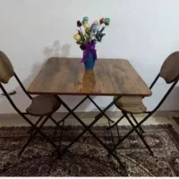 میز صندلی تاشو|میز و صندلی غذاخوری|تبریز, |دیوار