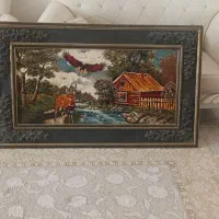 تابلو فرش ماشینی|تابلو فرش|کرمانشاه, |دیوار