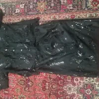 کت دامن منجوق دوزی مشکی زنانه مجلسی