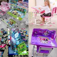 میز تحریر های جدید همراه با صندلی نو  وآکبند