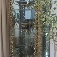 بوفه برنزوساعت ایستاده