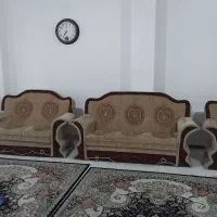 مبل راحتی 9 نفره بهمراه جلو مبلی و سه میز عسلی|مبلمان خانگی و میز عسلی|رشت, نخودچر|دیوار