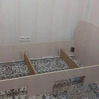تخت خواب یکنفره mdf|تخت و سرویس خواب|تهران, بروجردی|دیوار