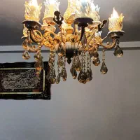 فروش لوستر ۱۲ شاخه|لوستر و چراغ آویز|اردبیل, |دیوار