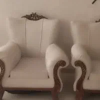 مبل سلطنتی به همراه جلو مبلی|مبلمان خانگی و میز عسلی|بیرجند, |دیوار