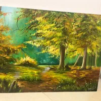 رنگ روغن|تابلو، نقاشی، عکس|رشت, معلم|دیوار