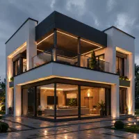 ویلاباغ۳۲۰۰متری لوکس بااستخر،ویو ابدی و بدون مشرف