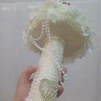 دسته گل عروس|گل مصنوعی|قم, قلعه کامکار|دیوار