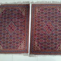 قالیچه جفت گل ابریشمی طرح ماهی تبریز