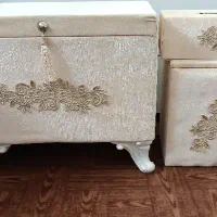 صندوق جانماز و سطل آشغالی و جا دستمالی