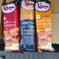 ساندویچهای دانش آموزی در طعمهای مختلف (استاندارد)