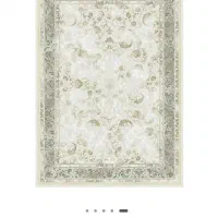 فرش آوانته سبز 1200 شانه گل ابریشم