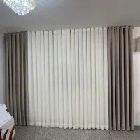 پرده دوخت شده دومتری ۲۵۰۰|پرده، رانر، رومیزی|اهواز, ۳۰ متری|دیوار