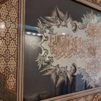 تابلو قلم زنی و منبت کاری|تابلو، نقاشی، عکس|تهران, آزادشهر|دیوار