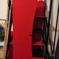 دو عدد کمد یک بزرگ یه کوچیک با تخت و سالمه|تخت و سرویس خواب|خمینیشهر, |دیوار