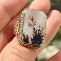 انگشتر فدیوم گوارسه طلا استاد گاچی شجر|بدلیجات|تهران, نیروی هوایی (پیروزی)|دیوار