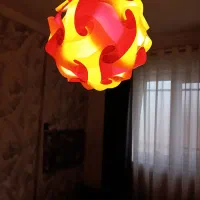 لوستر چراغ خواب نور خورشیدی