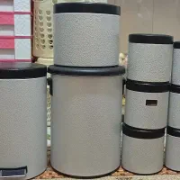 سرویس آشپزخانه صدفی(جاحبوباتی،جابرنجی،سطل زباله)