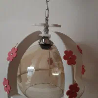 لوستر چوبی کودک نونو|لوستر و چراغ آویز|کرمانشاه, |دیوار