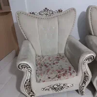 مبل ۷ نقره دست دوم|مبلمان خانگی و میز عسلی|تهران, مطهری|دیوار