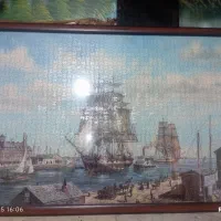 تابلو پازلی کشتی دزدان دریایی