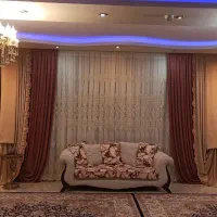 شال پرده دو تکه شیک سلطنتی|پرده، رانر، رومیزی|کرمانشاه, |دیوار