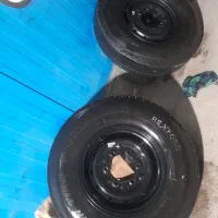 دوحلقه رینگ ولاستیک ۷۵۰تیوبلس ۱۶زیر صفری عقب نیسان