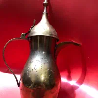 دله عربی برنجی اصلی و دست ساز قدیمی ( قهوه ساز )
