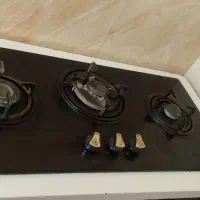 اجاق گاز 3شعله رو میزی با کابینت