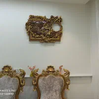مبل ۹ نفره سلطنتی و تابلو کار دست|مبلمان خانگی و میز عسلی|قم, پردیسان|دیوار