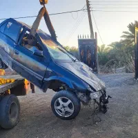 سمند 86 تصادفی|خودرو سواری و وانت|نیک شهر, |دیوار