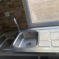 سینک استیل رو کار