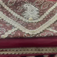رومیزی و سجاده جانماز ترمه سرمه دوزی|پرده، رانر، رومیزی|تهران, شهرک صدرا|دیوار
