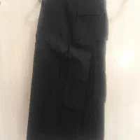 شلوار مشکی و آجری