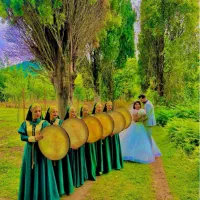 گروه دفنوازی ، گروه بالفرشته ، دفنوازی و گلریزان