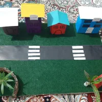 ماکت محله کاردستی کلاس چهارم