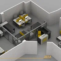 واحد اداری و خدماتی ۶۵ متری