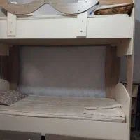 تخت دوطبقه MDF