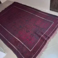 قالیچه دستباف ۱/۳۷ × ۲/۱۰ اصیل ترکمنی با طرح سنتی