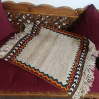 گلیم پشمی دستباف دو رو